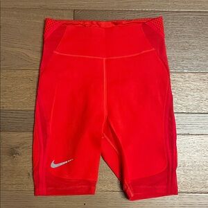 Nike Red Performance Bike Shorts